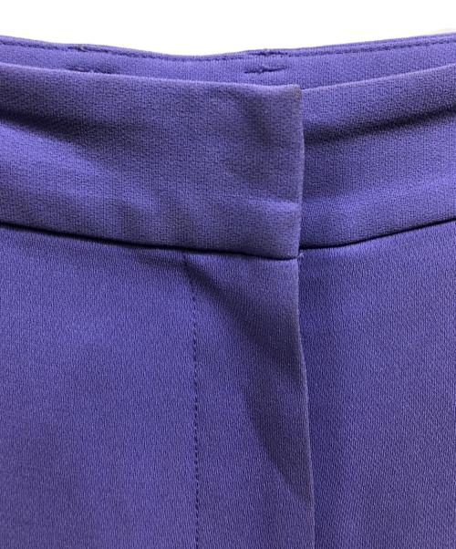 H BEAUTY&YOUTH（エイチ ビューティー&ユース）H BEAUTY&YOUTH (エイチ ビューティー&ユース) DOUBLE CLOTH WIDE TAPERED PANTS パープル サイズ:Mの古着・服飾アイテム