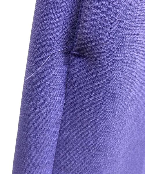 H BEAUTY&YOUTH（エイチ ビューティー&ユース）H BEAUTY&YOUTH (エイチ ビューティー&ユース) DOUBLE CLOTH WIDE TAPERED PANTS パープル サイズ:Mの古着・服飾アイテム