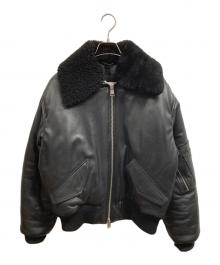 ami（アミ）の古着「ボンバージャケット」｜ブラック