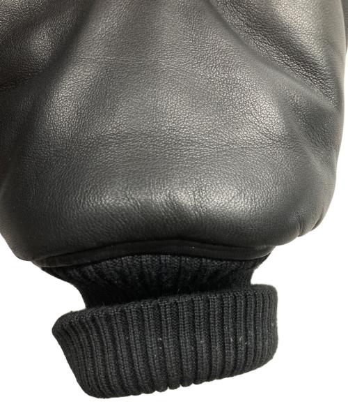 ami（アミ）ami (アミ) ボンバージャケット ブラック サイズ:Sの古着・服飾アイテム