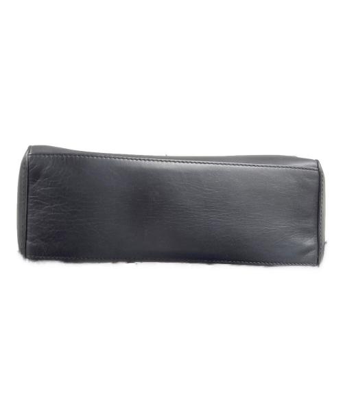 MOTHERHOUSE（マザーハウス）MOTHERHOUSE (マザーハウス) レザーバックパック ブラックの古着・服飾アイテム