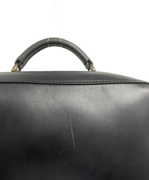 MOTHERHOUSE（マザーハウス）MOTHERHOUSE (マザーハウス) レザーバックパック ブラックの古着・服飾アイテム