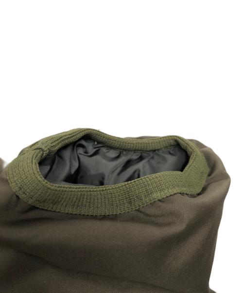 NANGA（ナンガ）NANGA (ナンガ) ノーカラーダウンジャケット カーキ サイズ:XLの古着・服飾アイテム