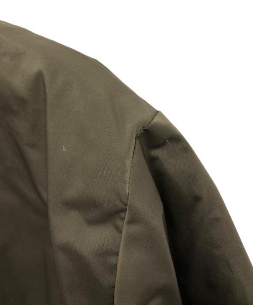 NANGA（ナンガ）NANGA (ナンガ) ノーカラーダウンジャケット カーキ サイズ:XLの古着・服飾アイテム