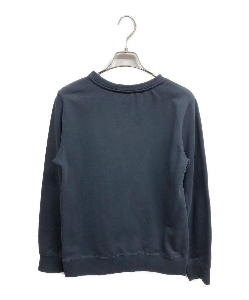 A.P.C.（アーペーセー）A.P.C. (アーペーセー) ロゴプリントスウェット ネイビー サイズ:Sの古着・服飾アイテム