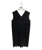 YOKO CHANヨーコチャン）の古着「ノースリーブワンピース」｜ブラック