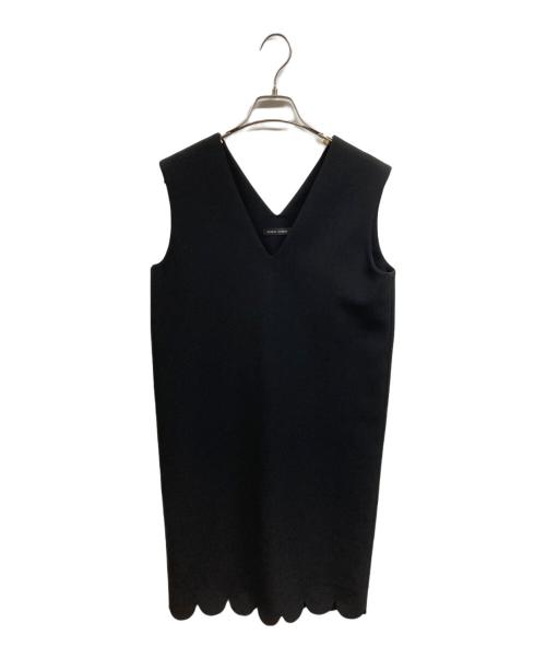 YOKO CHAN（ヨーコチャン）YOKO CHAN (ヨーコチャン) ノースリーブワンピース ブラック サイズ:40の古着・服飾アイテム