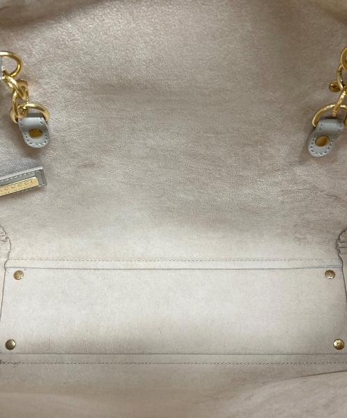 LACUCCI（イアクッチ）LACUCCI (イアクッチ) ハンドバッグ ベージュの古着・服飾アイテム