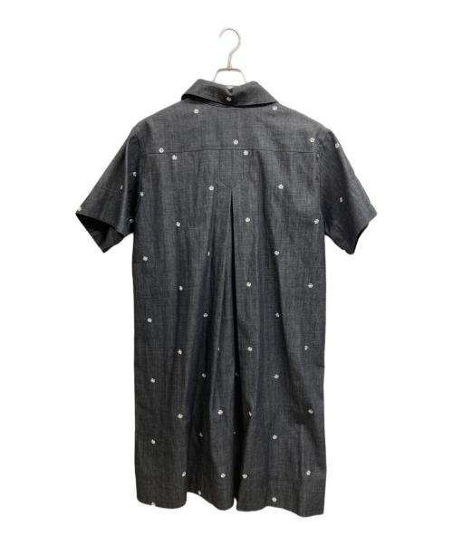 OBLI（オブリ）OBLI (オブリ) 半袖ワンピース ブラック サイズ:ＦＲＥＥの古着・服飾アイテム