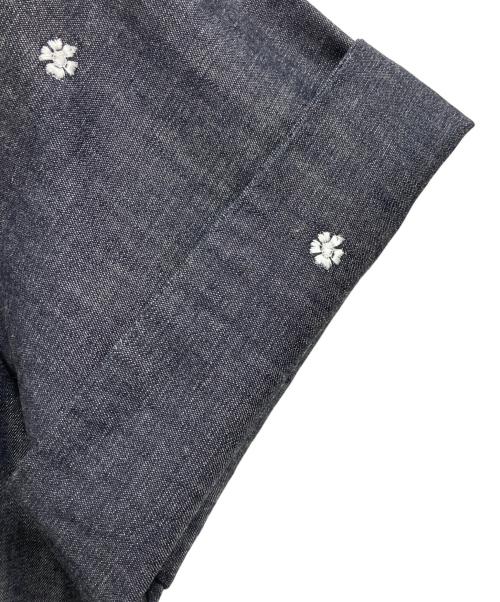 OBLI（オブリ）OBLI (オブリ) 半袖ワンピース ブラック サイズ:ＦＲＥＥの古着・服飾アイテム