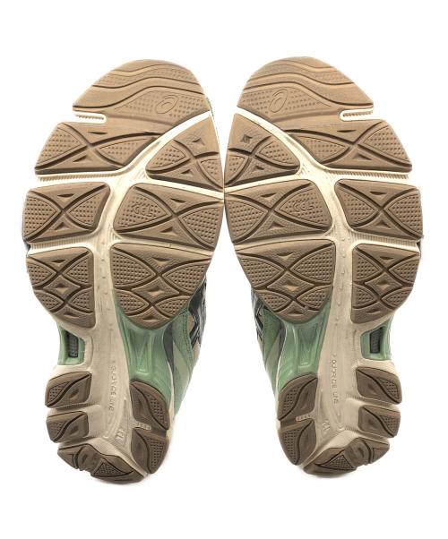 asics（アシックス）asics (アシックス) GEL-NYC グリーン×ベージュ サイズ:US11.5の古着・服飾アイテム