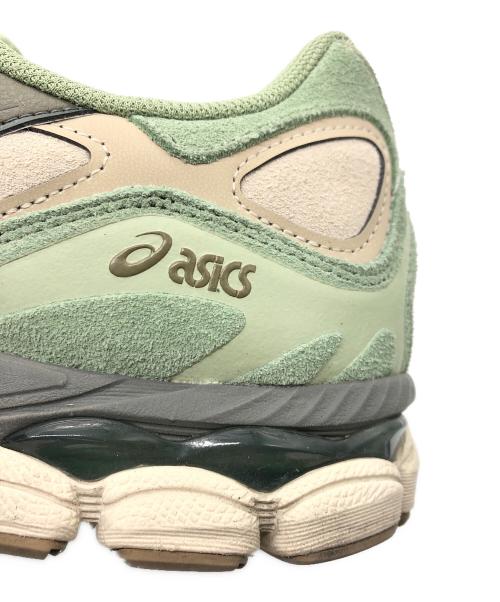 asics（アシックス）asics (アシックス) GEL-NYC グリーン×ベージュ サイズ:US11.5の古着・服飾アイテム
