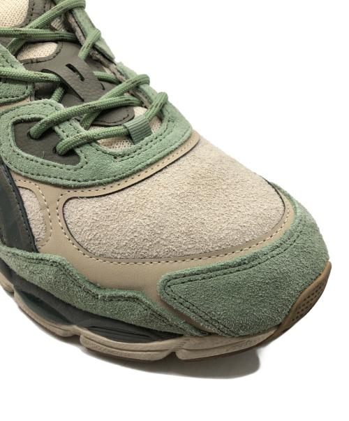 asics（アシックス）asics (アシックス) GEL-NYC グリーン×ベージュ サイズ:US11.5の古着・服飾アイテム