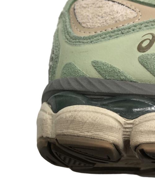 asics（アシックス）asics (アシックス) GEL-NYC グリーン×ベージュ サイズ:US11.5の古着・服飾アイテム