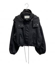 STUDIOUS（ステュディオス）の古着「Heavy Twill Hooded Blouson」｜ブラック