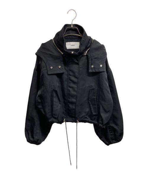 STUDIOUS（ステュディオス）STUDIOUS (ステュディオス) Heavy Twill Hooded Blouson ブラック サイズ:Freeの古着・服飾アイテム