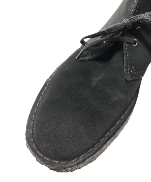 CLARKS（クラークス）CLARKS (クラークス) チャッカブーツ ブラック サイズ:US9の古着・服飾アイテム
