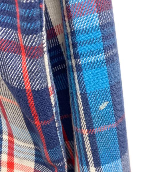 big mac（ビッグマック）big mac (ビッグマック) ネルシャツ ブルー サイズ:Lの古着・服飾アイテム
