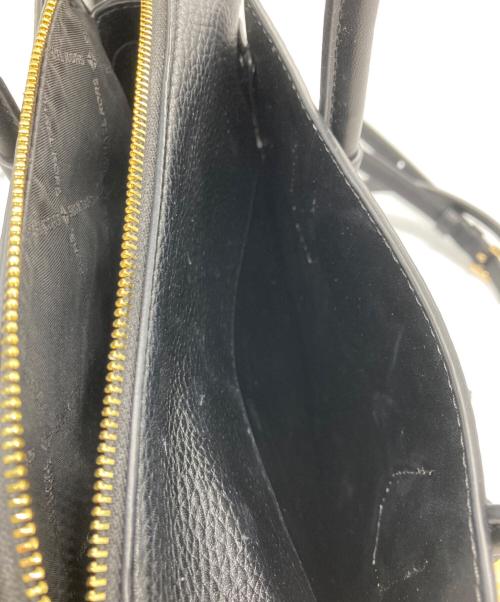 MICHAEL KORS（マイケル・コース）MICHAEL KORS (マイケル・コース) 2WAYバッグ ブラックの古着・服飾アイテム