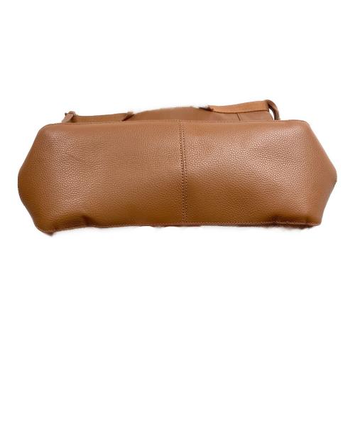 COLE HAAN（コールハーン）COLE HAAN (コールハーン) レザー2WAYバッグ ブラウンの古着・服飾アイテム