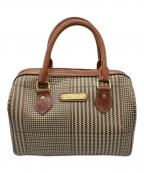 POLO RALPH LAURENポロ・ラルフローレン）の古着「ミニボストンバッグ」｜ブラウン