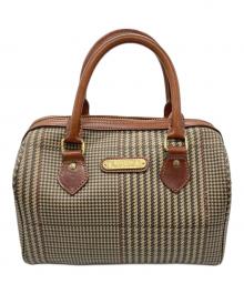 POLO RALPH LAUREN（ポロ・ラルフローレン）の古着「ミニボストンバッグ」｜ブラウン