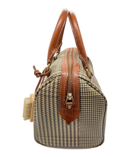 POLO RALPH LAUREN（ポロ・ラルフローレン）POLO RALPH LAUREN (ポロ・ラルフローレン) ミニボストンバッグ ブラウンの古着・服飾アイテム