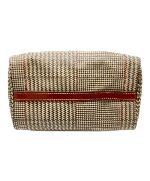 POLO RALPH LAUREN（ポロ・ラルフローレン）POLO RALPH LAUREN (ポロ・ラルフローレン) ミニボストンバッグ ブラウンの古着・服飾アイテム