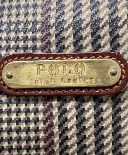 POLO RALPH LAUREN（ポロ・ラルフローレン）POLO RALPH LAUREN (ポロ・ラルフローレン) ミニボストンバッグ ブラウンの古着・服飾アイテム