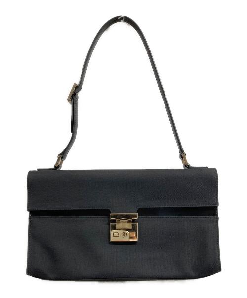 GUCCI（グッチ）GUCCI (グッチ) ワンショルダーバッグ ブラックの古着・服飾アイテム