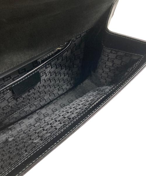 GUCCI（グッチ）GUCCI (グッチ) ワンショルダーバッグ ブラックの古着・服飾アイテム