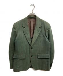 TOGA ARCHIVES（トーガアーカイブス）の古着「チェック柄テーラードジャケット」｜グリーン