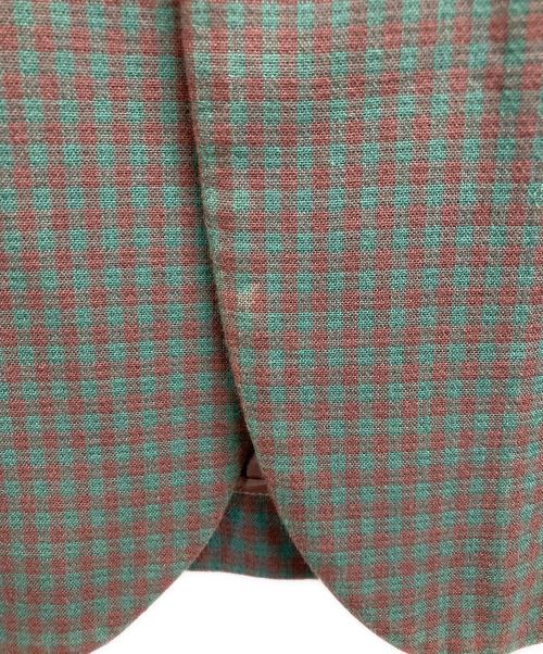 TOGA ARCHIVES（トーガアーカイブス）TOGA ARCHIVES (トーガアーカイブス) チェック柄テーラードジャケット グリーン サイズ:46の古着・服飾アイテム