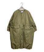 solamonat pocheソラモナ ポッシェ）の古着「ダウンコート」｜カーキ