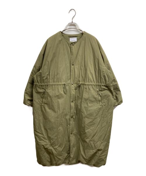 solamonat poche（ソラモナ ポッシェ）solamonat poche (ソラモナ ポッシェ) ダウンコート カーキ サイズ:Freeの古着・服飾アイテム