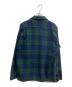 DONEGAL ESTATE (ドネガル エステート) ウールチェックシャツ ネイビー×グリーン サイズ:M：15000円