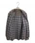 中古・古着 Royalton (ロイヤルトン) 60s ウールチェックシャツ グレー サイズ:S：13000円