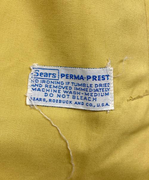 Sears（シアーズ）Sears (シアーズ) 60’s~ スイングトップ イエロー サイズ:記載なしの古着・服飾アイテム