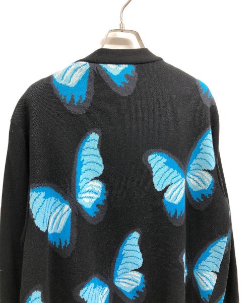 TTT MSW（ティー モダンストリートウェア）TTT MSW (ティー モダンストリートウェア) 22SS Butterfly knit Cardigan ブラック サイズ:Ｆの古着・服飾アイテム