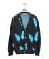 TTT MSW（ティー モダンストリートウェア）の古着「22SS Butterfly knit Cardigan」｜ブラック