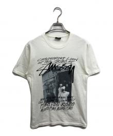 stussy（ステューシー）の古着「Conquering Lion Of The Tribe フォトT」｜ホワイト