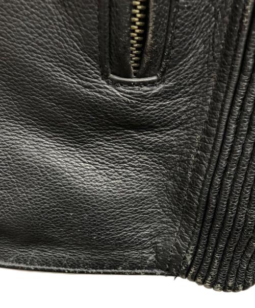HARLEY-DAVIDSON（ハーレーダビッドソン）HARLEY-DAVIDSON (ハーレーダビッドソン) レザージャケット ブラック サイズ:Mの古着・服飾アイテム