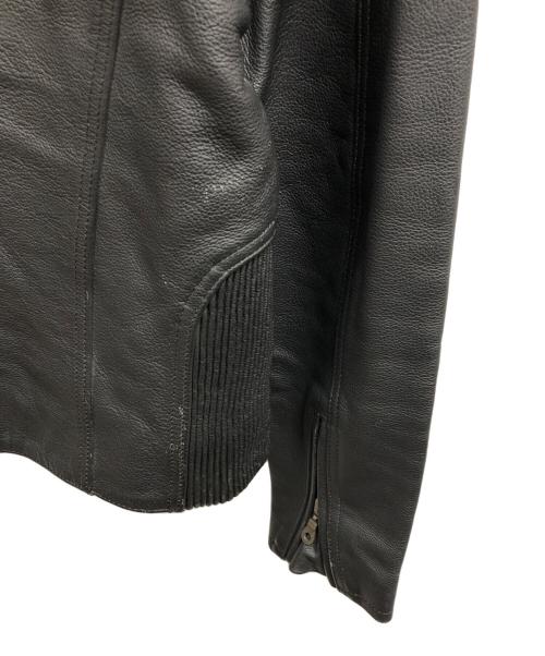 HARLEY-DAVIDSON（ハーレーダビッドソン）HARLEY-DAVIDSON (ハーレーダビッドソン) レザージャケット ブラック サイズ:Mの古着・服飾アイテム