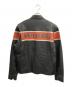 HARLEY-DAVIDSON (ハーレーダビッドソン) レザージャケット ブラック サイズ:M：25000円