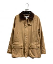 Barbour×BEAMS（バブアー×ビームス）の古着「BEDALE SL PIACENZA」｜ブラウン