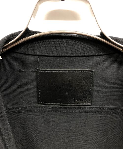 YANUK（ヤヌーク）YANUK (ヤヌーク) YOSHIMASA HOSIBA (干場義雅) デニムジャケット ブラック サイズ:Sの古着・服飾アイテム