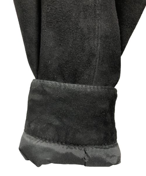 EMMETI（エンメティ）EMMETI (エンメティ) 裏ボア スエードレザージャケット ブラック サイズ:44の古着・服飾アイテム