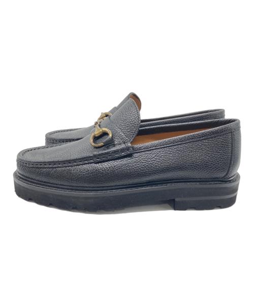 IL MOCASSINO（イルモカシーノ）IL MOCASSINO (イルモカシーノ) ビットローファー ブラック サイズ:38の古着・服飾アイテム