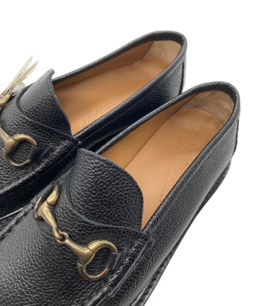 IL MOCASSINO（イルモカシーノ）IL MOCASSINO (イルモカシーノ) ビットローファー ブラック サイズ:38の古着・服飾アイテム