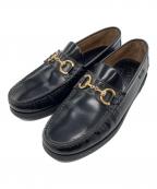 PARABOOT×UNITED ARROWSパラブーツ×ユナイテッドアローズ）の古着「別注 BIT DECK ローファー」｜ブラック